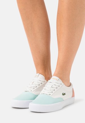 JUMP SERVE - Baskets basses - offwhite/turquoise