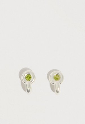 KNOT EARRINGS - Brincos - peridot