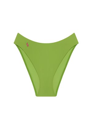 MODERN HIGH LEG PANT - Slipové plavky - riviera green