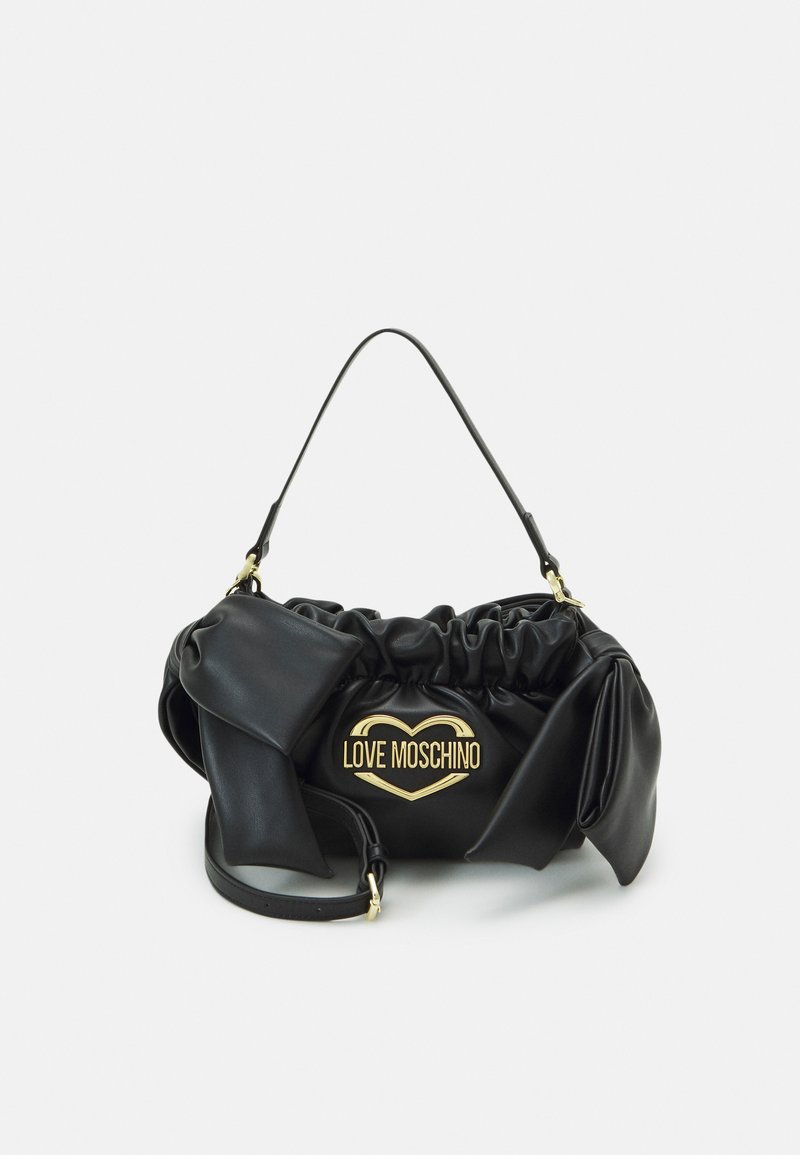 Love Moschino DOUBLE BOW SHOULDER Handbag black Zalando.co.uk