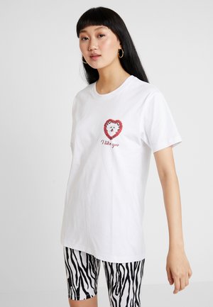 LADIES LIKE YOU TEE - T-shirt con stampa - white