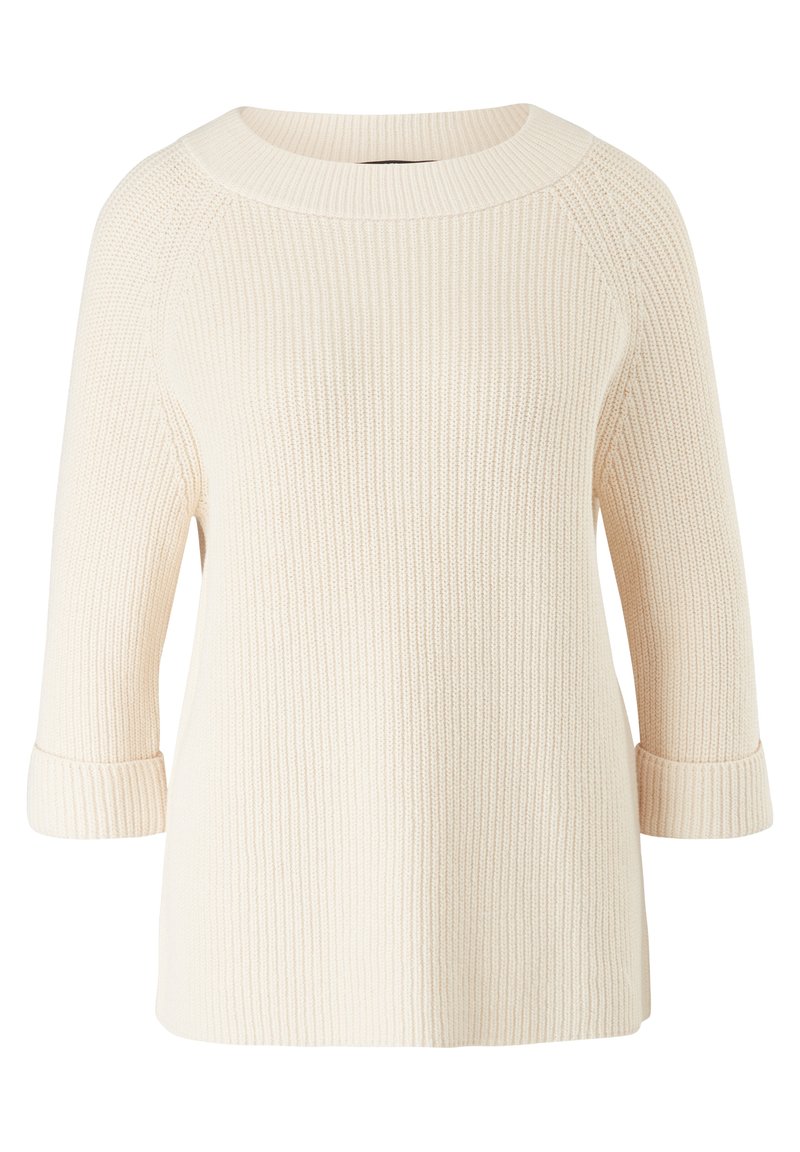 Damen Strickjacken | comma Strickpullover cream/offwhite - KZ72654 Damen Strickjacken | comma Strickpullover cream/offwhite - KZ72654