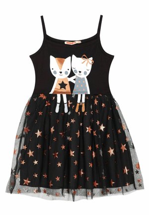 Denokids COPPER STARS - Jurk - schwarz