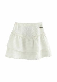 smALLSAINTS REGULAR FIT-BRODERIE TIERED - Jupe trapèze - white/blanc - ZALANDO.FR