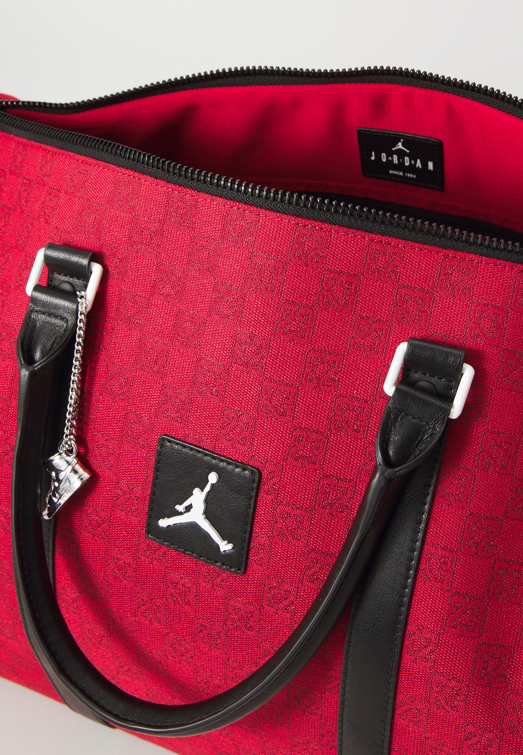 Jordan MONOGRAM DUFFLE BAG - Sporttas - varsity red/rood - Zalando.nl