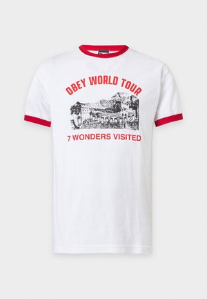 Obey Clothing, - T-shirt z nadrukiem