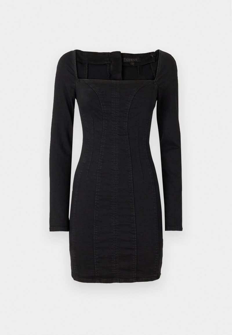 Guess Jeansjurken donkerblauw