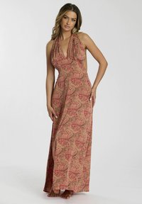 South Beach - MULTIWAY PRINT MAXI - Maxi dress - rust Thumbnail Image 1
