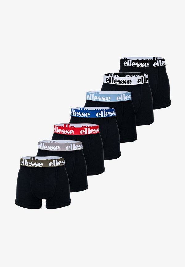 7ER PACK-YEMA LOGO STRETCH - Trunks - schwarz blau rot grau