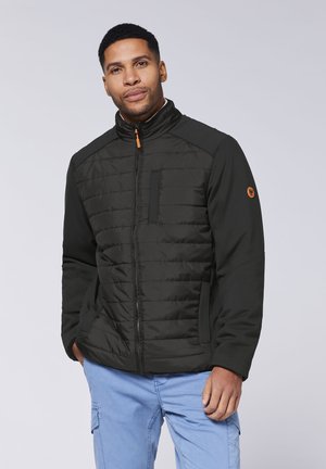 Chiemsee IM GESTEPPTEN PUFFER-DESIGN - Übergangsjacke - black beauty