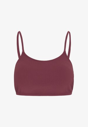ICHI, IARITA BIKINI TO - Sutien costum de baie din două piese - burgundy