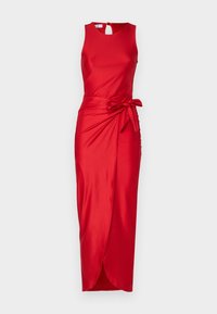 MILLY KNOT MIDI DRESS - Kokteiļkleita/ballīšu kleita - red