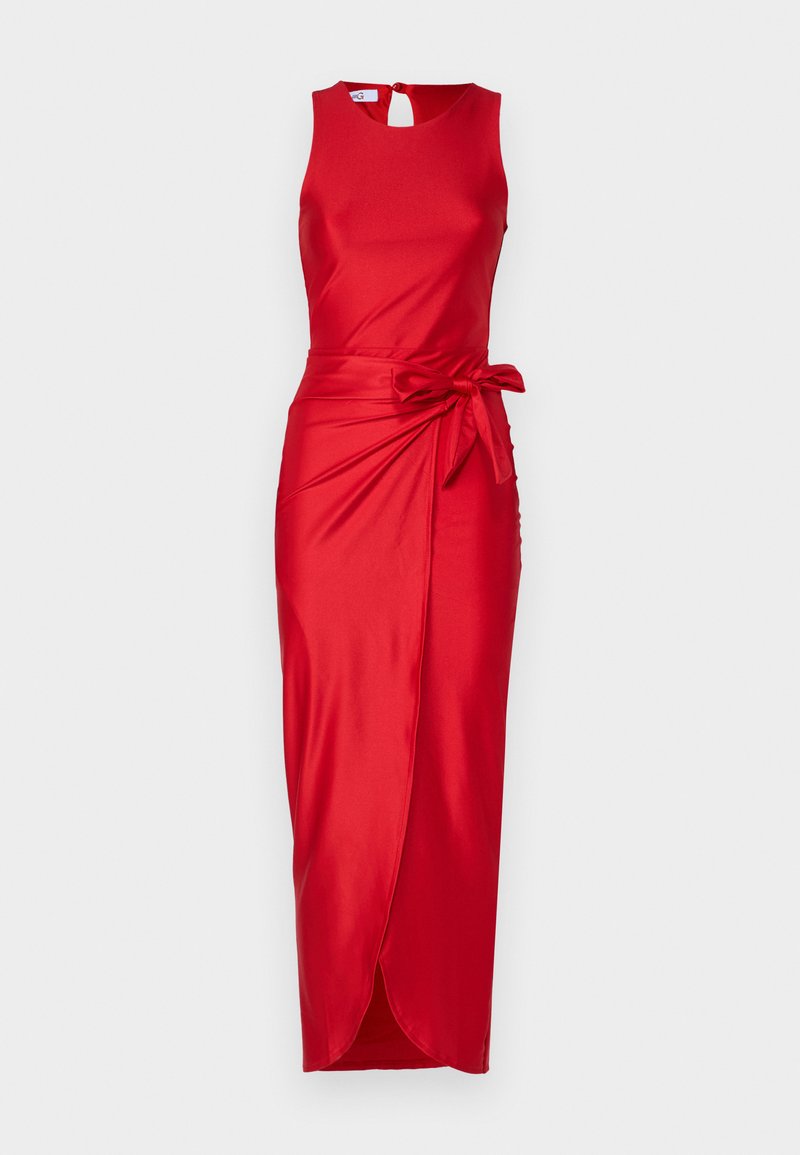 WAL G. MILLY KNOT MIDI DRESS - Cocktail dress / Party dress - red -  Zalando.ie