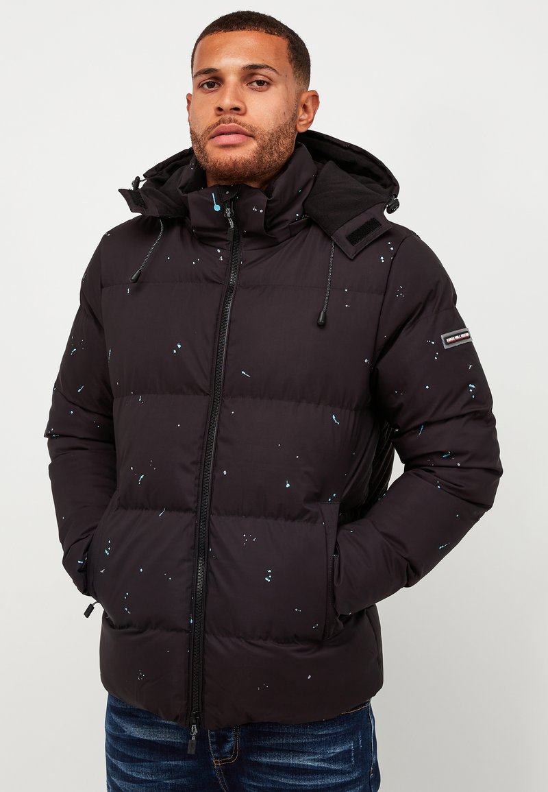 Kings Will Dream MARINO SHORT PUFFER JACKET Winterjacke jet black