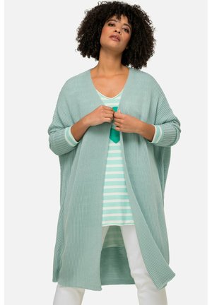 LONGCARDIGAN LONG-SLEEVE - Vest - turquoise