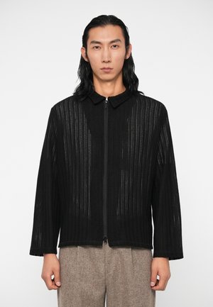 SHADOW DRIFTER TOUR JACKET - Strickjacke - black