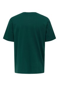 Only & Sons BEANE RHABA KURZARMSHIRT - T-Shirt print - dunkelgrün