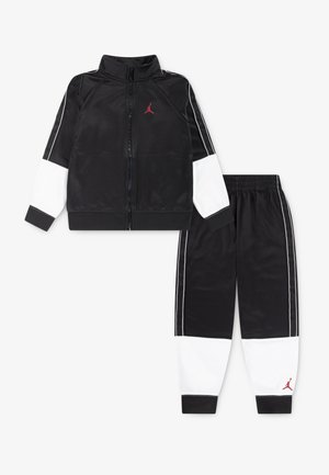 COLOR BLOCK TRICO TAPING UNISEX SET - Tuta - black