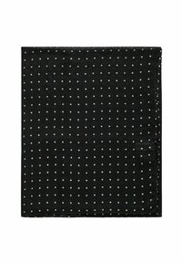 John Henric DOTTED BANDANA - Tørklæde / Halstørklæder - black