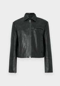 JACKET - Ādas jaka - worn black