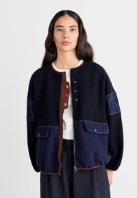 sessùn COLD NIGHT - Cappotto corto - mood indigo