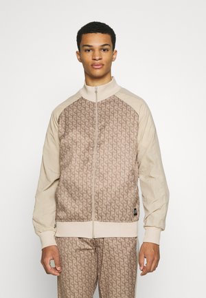MONOGRAM TRACK JACKET - Chaqueta de entrenamiento - beige