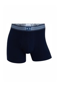 Herre sorte boxerbriefs med en grå linning med "CR7" og "Cristiano Ronaldo" branding.