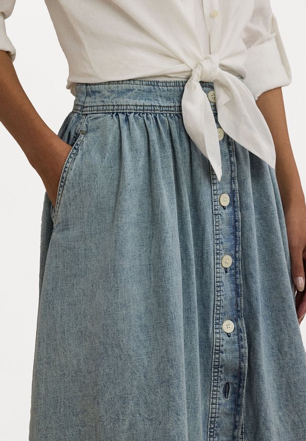 2X1 DENIM SKIRT - Denim skirt - alicia wash4