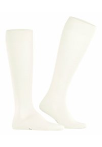 FALKE CLIMAWOOL - Kniekousen - off-white