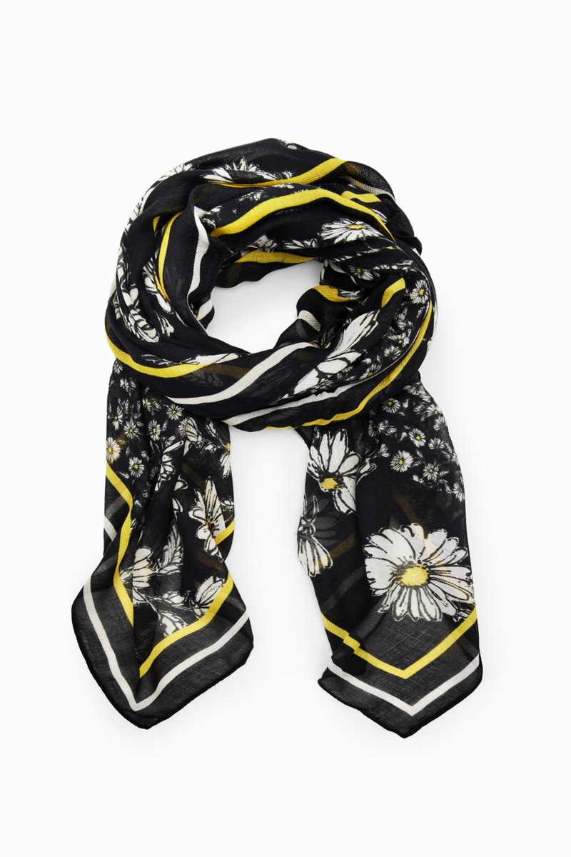 Desigual Sciarpa - black
