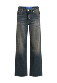 MID-RISE RELAXED - Sirgete säärtega teksad - soft tinted blue