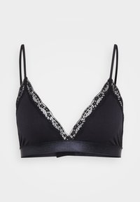 ONLVICKY UNPADDED BRALETTE - Trokutasti grudnjak - black