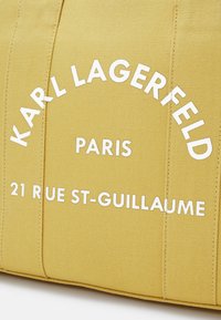 KARL LAGERFELD SQUARE MEDIUM TOTE - Sac à main - ochre