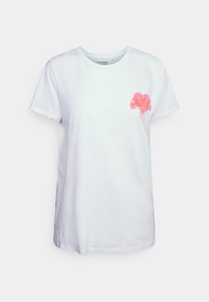 CAFE EASY - T-shirt con stampa - pure white