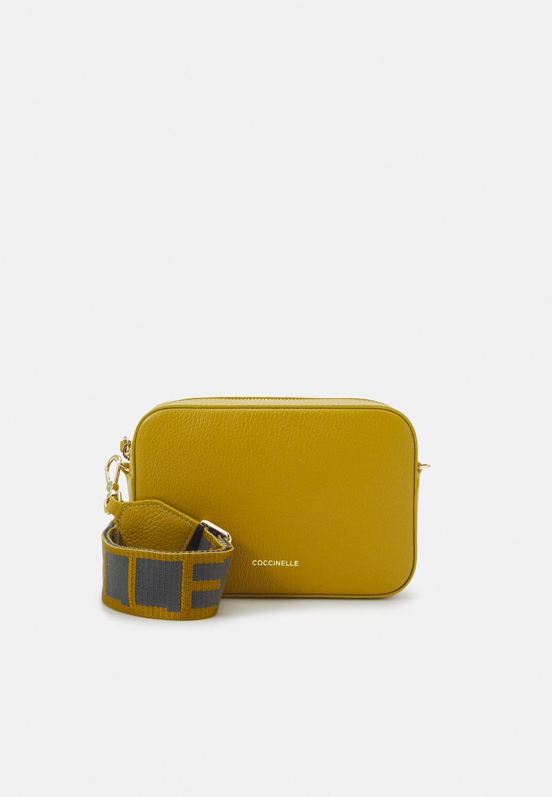 Coccinelle TEBE - Cross body bag - citronella