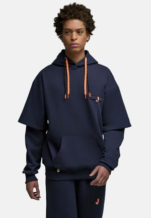 Saē, Sweat à capuche - bleu