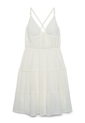 Terranova, ABITO TINTA UNITA - Vestito casual - bianco lana