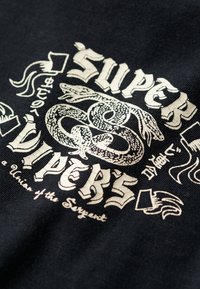 Superdry & Co RETRO ROCKER GRAPHIC  - T-shirts print - black