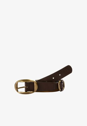 Scalpers, SCALPERS TRIPLE BUCKLE BELT - Cinturón - brown