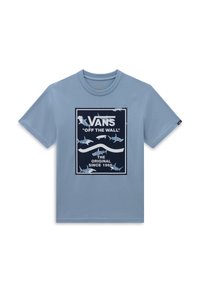 Vans - BOX - T-Shirt print - dusty blue Thumbnail-Bild 1