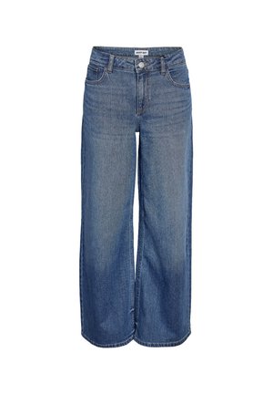 Noisy May, NMKENZIE WIDE JEANS - Jean boyfriend - medium blue denim