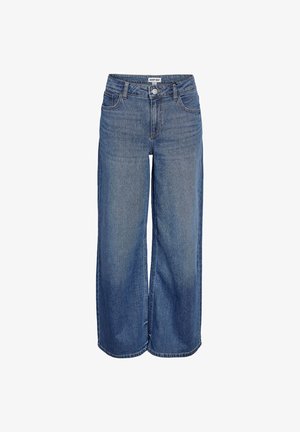 Noisy May, NMKENZIE WIDE JEANS - Jean boyfriend - medium blue denim