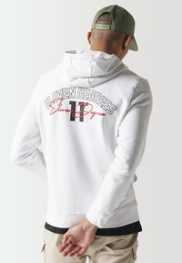 11 DEGREES STREETWEAR - Jersey con capucha - white