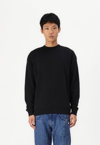 Denim Project JOHNNY CREW NECK - Sportinis megztinis - black