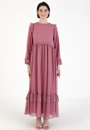 BENIN - Maxi-jurk - mottled pink