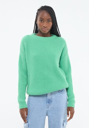 Terranova CON LAVORAZIONE - Maglione - verde