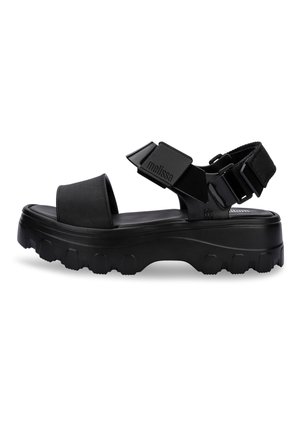 Melissa COMPENSÉE KICK OFF - Sandalias con plataforma - black