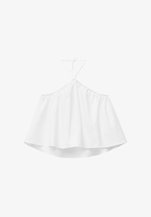 & OTHER STORIES, & OTHER STORIES TIE-NECK HALTERNECK TOP - Top - white