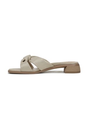 Ciabattine - gold leather