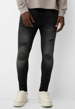 Bershka Jeans Skinny Fit - black